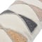 Hello Honey® 24'' Embroidered Cotton Lumbar Pillow with Fringe